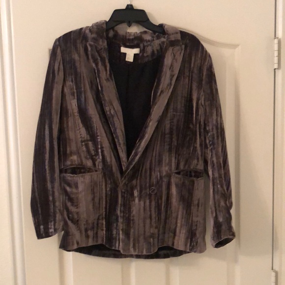 Velvet Blazer - Picture 1 of 4